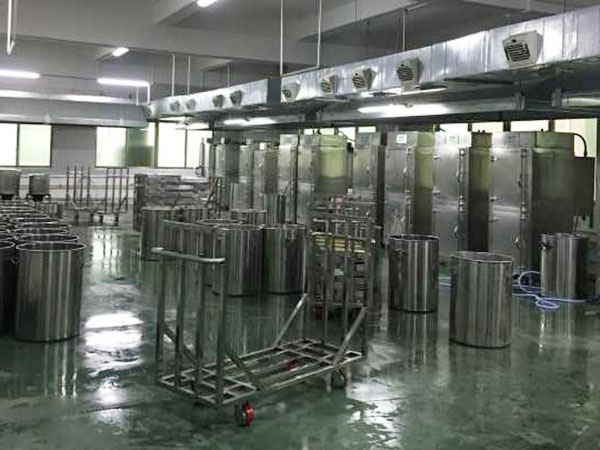 蒸糕车间